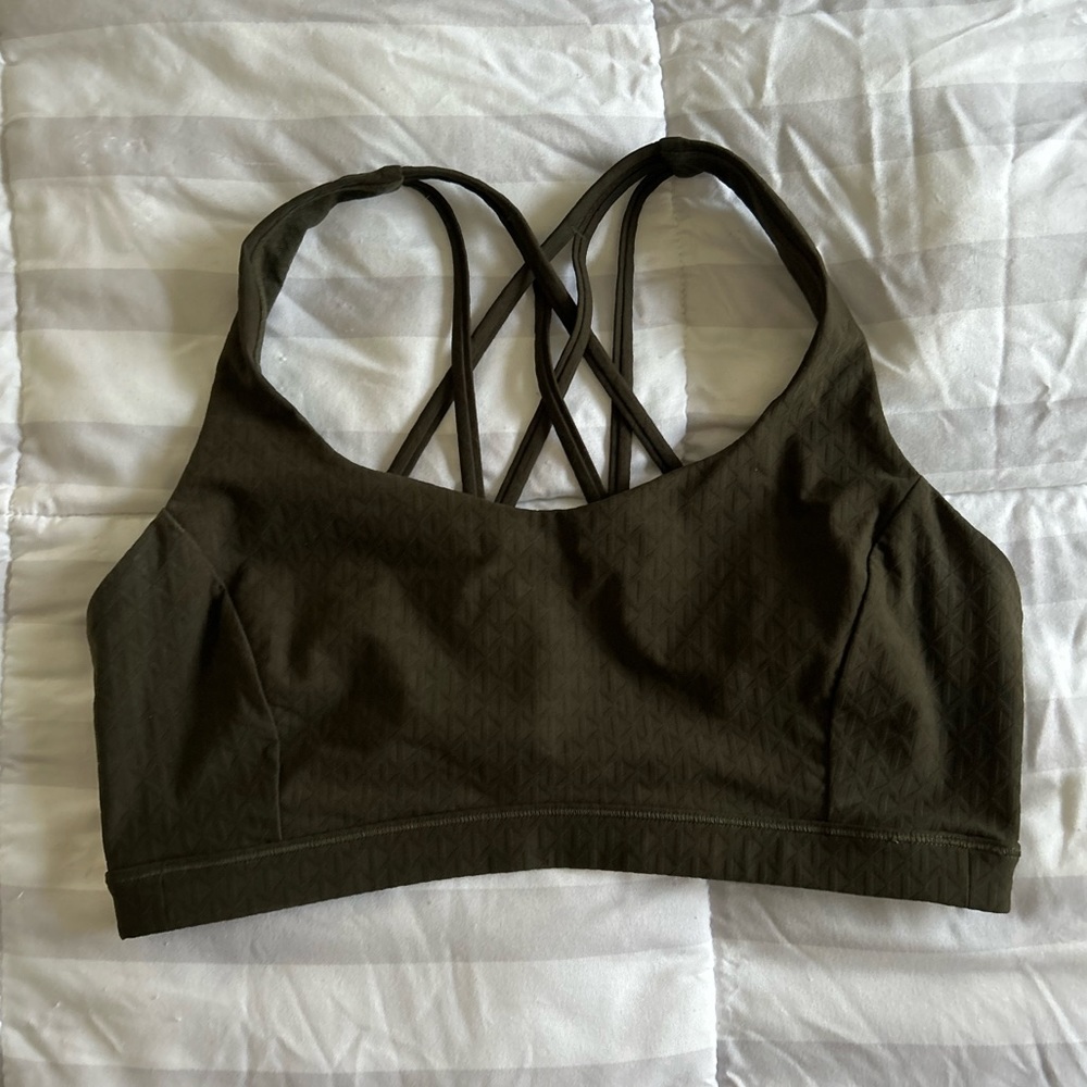 Lululemon Free To Be Serene Jaquard Bra